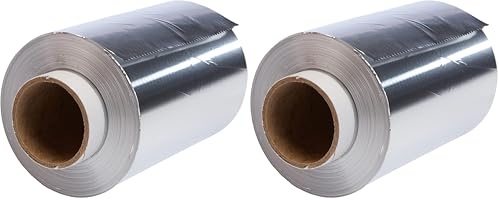 Fripac-Medis Le Coiffeur Aluminium-Haarfolie, 14 my 12 cm x 250 m, 1 Stück, silber (Packung mit 2)