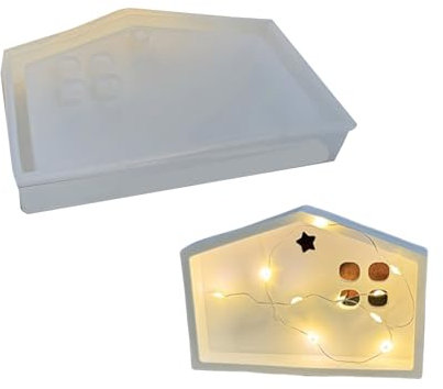 Nativity and Christmas Mold Flexible Silicone The Advent Molds for Plaster and Concrete Decoration Craft
