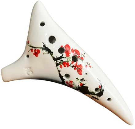 12 Loch Ton C Ocarina Flöte Keramik Ocarina Professionelles Musikinstrument Geräucherte Fluta Ocarinas Keramik Musikinstrument Starter