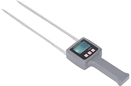 Stylebest Misuratore di umidità per Fieno, 0-80% CD00 Misurazioni Precise e Veloci, Portatile Multifunzionale Portatile per Fieno, Froage, Leymus Chinensis