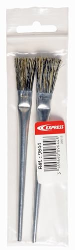 Juego de 2 Pinceles de Crin para Flujo - Accesorios de Soldadura - Repuesto Soldadura - Antorcha de Soldadura - Kit de Soldadura - Herramienta para Soldadura - EXPRESS