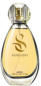 SANGADO Pure Gold Perfume, 8-10 Hours Long-Lasting, Luxury smelling, Fine French Essences, Extra-Concentrated (Parfum), Floral Fruity, 50 ml