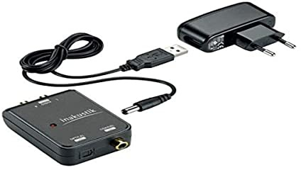 inakustik – 00315002 – Star DAC Konverter | Wandelt digitale Audiodaten in analoge Signale - Z.B. für den Anschluss des TV (Opto) an die HiFi-Anlage (Koax) | Stromversorgung über Steckernetzteil oder USB