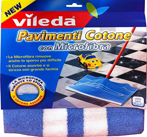 15 x VILEDA Cotton & Microfibre Floor Cloth