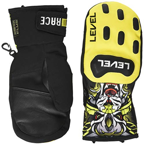 Level Race JR Mitt Skihandschuhe Yellow 6 Jr L