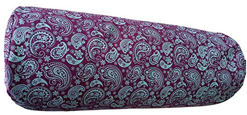 Tvamm Lifestyle Bolster de yoga spécial 60 x Ø 22 cm, rempli d'épeautre bio