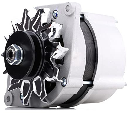 RIDEX 4G0070 Lichtmaschine 55A Generator LiMa 14V Alternator mit Riemenscheibe Kompatibel mit OPEL Corsa C Schrägheck X01 1204209 3472059 3472139
