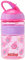 Nuby - 2 in 1 Trinkhalmbecher mit hartem Mundstück aus Tritan™ - Trinkflasche mit Strohalm - 360 ml - Rosa - 4 + Jahre