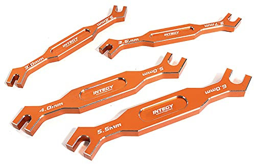 Integy RC Model Complete Turnbuckle Wrench Set (8 Sizes) 3, 3.2, 3.5, 3.7, 4, 5, 5.5 & 6mm
