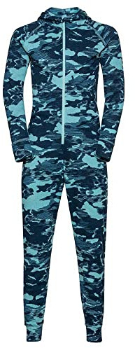 Odlo Kids Funktionsunterwäsche Bodysuit Active WARM ECO, Reef Waters, 116