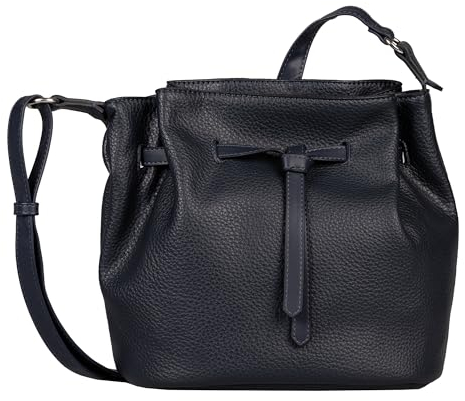 TOM TAILOR Naida Damen Beuteltasche Bucket Bag Mittelgroß Blau