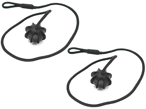 HIFROM 2pcs Rear Shelf Strap,Interior Rear Parcel Shelf String,Car Rear Parcel Shelves String,Car Parcel Shelf Cords,Black
