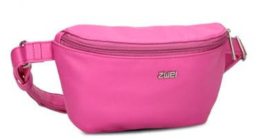 Zwei Damen Hip Bag Mademoiselle.M MH4 Bauchtasche 25 cm 1 Liter, Crossbody Bag wasserabweisend, 3-in-1 Bequeme Brusttasche, Gürteltasche & Hüfttasche (pink)