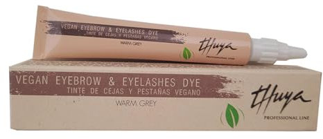 Thuya Vegan Eyebrow & Eyelashes Dye Thuya Warm Grey (15 ml) Teinte rajeunissante pour cils et sourcils (1 unité)