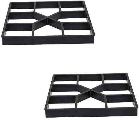 HANABASS 2stücke Teiliges Diy Pflasterform Manuelle Gehwegform Für Garten Wiederverwendbare Für Gartenwege Terrassen Und Gehsteine