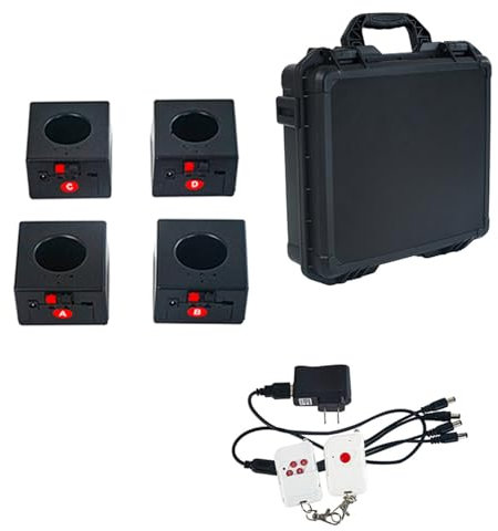 Macchina elettronica a spruzzo, accenditore per fuochi d'artificio freddi, mini macchina per fuochi d'artificio freddi a fontana,2control4