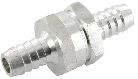 Partsline Clapet anti-retour de diamètre 6 mm pour carburant essence huile eau - Longueur : 51 mm