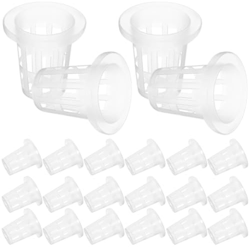 50 pezzi di vasi a rete in plastica con struttura a fessura, per, giardino, balcone, ortaggi, coltivazioni floreali, riutilizzabili e versatili