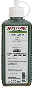 Schmincke AERO COLOR Professional Olivgrün, 250 ml, 28 503 027