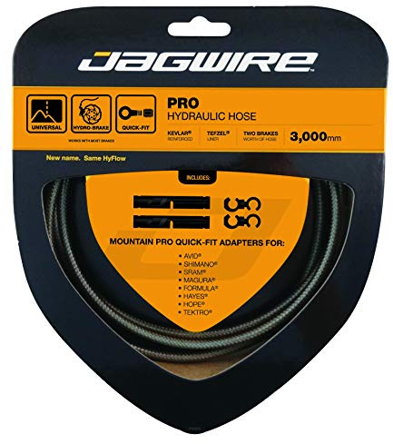 Jagwire 18008391 Hyflow Hydraulic Hose 3000 mm - Carbon Silver