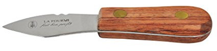 Neron Coutellerie lafourmi Klinge Oyster Messer Holz Griff, braun, 5,1 cm