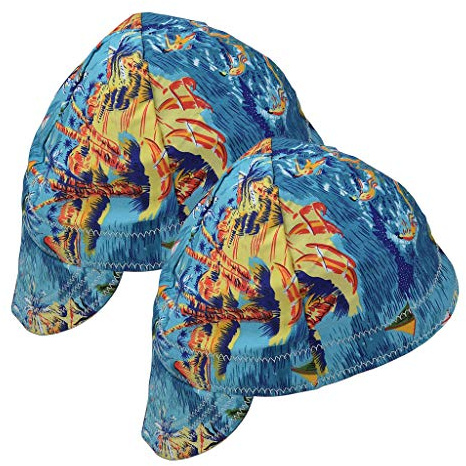 2 Piezas de Gorro de Soldadura para Adultos, Hombres/Mujeres, Gorro de Soldador Universal, Casco de Soldadura, Talla inconfundible, Fresco