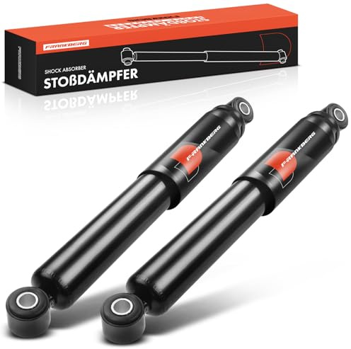 Frankberg 2x Stossdämpfer Stoßdämpfer Hinten 466mm Gasdruck 345021 | Kompatibel mit Boxer Bus 230P, Ducato Pritsche/Fahrgestell 230, Ducato Bus 230, Boxer Kasten 230L, Ducato Kasten 230