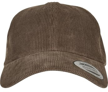 Flexfit Unisex Low Profile Corduroy Dad Cap Toffee, one Size