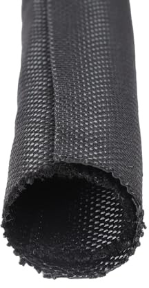 Automotive Wire Sheathing Split Wire Loom Braided Mesh Woven Cable Sleeve for Wires/Cable Cord Protector (3/4 - 16 Feet)