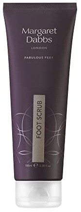 Margaret Dabbs Fabulous Feet Exfoliating Foot Scrub, 100ml | Rich Creamy Scrub with Ground Tea Tree Leaf and Pumice, Buffs Feet to Perfection, Helps Prevent Athletes Foot
