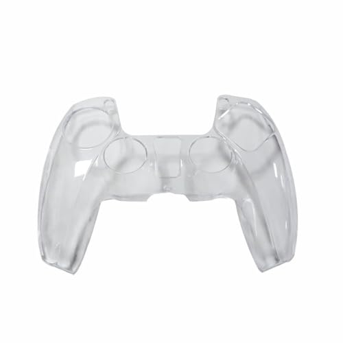 fxwtich Gamepad Hülle Bequemer Griff Protector Silikon Silikon Staubdicht Gamepad Schutzhülle Kompatibel mit PS5 Transparent