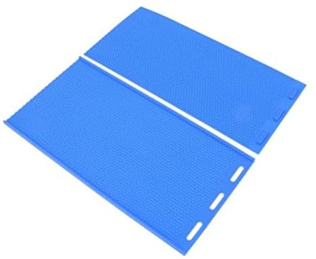 Kliplinc Juego de placas de de abejas de 2 piezas, molde de bricolaje, prensa suave, herramientas de moldeo fáciles de usar y máquina de hacer apicultura