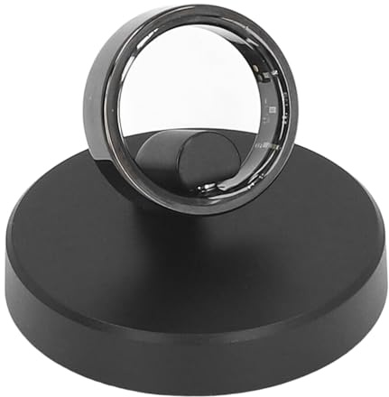 IP68 Wasserdichter Smart Ring, Multifunktionaler BT-Fitnessring, Aktivitätsverfolgung, Umfassende Schlafanalyse, Ti-Legierungsmaterial, für Männer Frauen, für IOS (16,4 mm/0,65