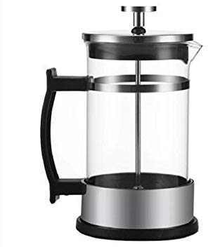 de prensa francesa, de acero inoxidable de 350/600 ml, prensa de café portátil, compacta, de filtro, de prensa francesa para el hogar, dormitorios, salas