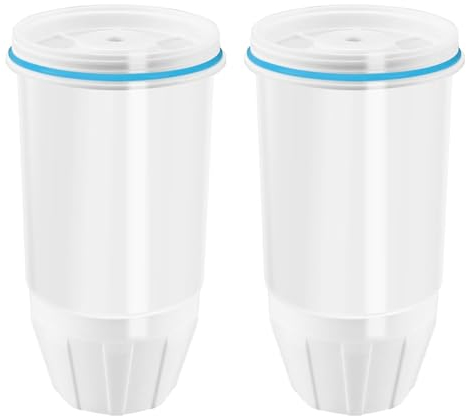 Pluuttiem Filtro acqua di ricambio, compatibile con Zero Pitcher e distributori ZR-001, ZR-017, ZP-006 ZD-013, di filtraggio multistadio
