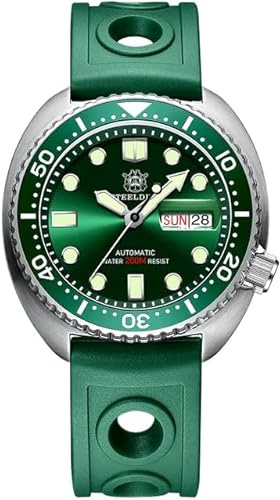 London Craftwork SD1970 Steeldive Captain Willard 6105 Automatische Taucheruhr NH35 Uhrwerk