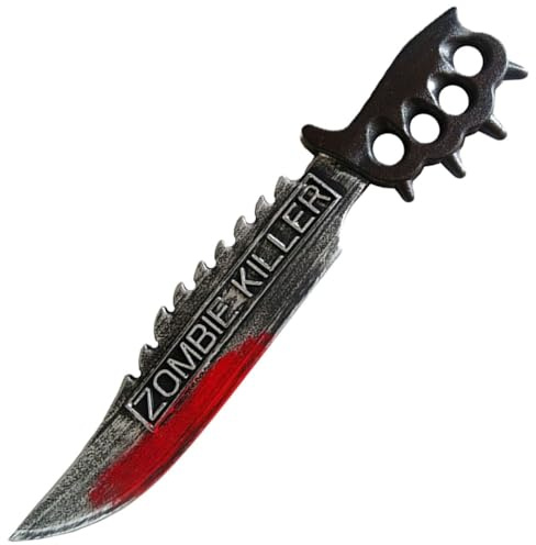 Stylex Party Fake Knife 51cm Fake Weapon Toy Prop Halloween Horror Slasher Killer Fancy Dress Outfit Costume Accessory