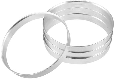 Anello di posizionamento centrale del cerchio, 4 pezzi diametro esterno 56,1 mm 57,1 mm 66,6 mm a diametro interno 54,1 mm 56,1 mm 60,1 mm 72,6 mm anelli centrici for mozzo di centraggio pneumatici fo