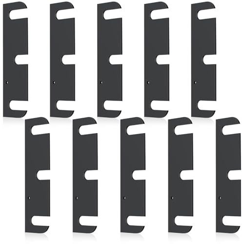 MorningRo Hardware Türscharnier-Unterlegscheiben, beschichtete Oberfläche, Türscharnier-Unterlegscheibe für Türscharnier-Reparatur-Set (8,9 cm, 10 Stück)