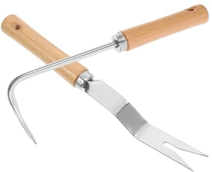 VANZACK Lot De 2 Outils De Jardinage pour Désherber Creuse