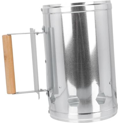 TOYANDONA Bbq Carbon Barrel Fire Starter Barrel for Outdoor Grilling Made of Material for Igniting Briquettes Charcoal Bbq Quickly