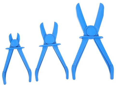 Amosfun 6 Pièces Pince de Serrage de Tuyau de Outils de Pince pour Colliers de Serrage de Tuyaux de Radiateur Hoses Plus Antidérapants et Confortables Résistants à Usure