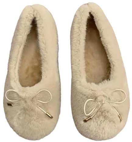 Pantofole Peluche Donna Antiscivolo Pelose Caldo Ciabatte Da Camera Morbide Peluche Leggere Pantofole Da Casa Elegante Termiche Memory Foam Scarpe Interno Esterno Fuzzy Silenziose Slippers Da Camera