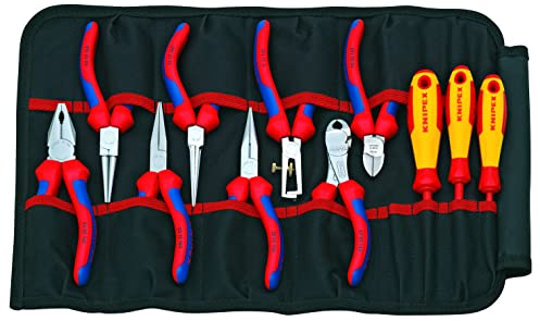 KNIPEX Werkzeug-Rolltasche 11-teilig 290 mm, 00 19 41