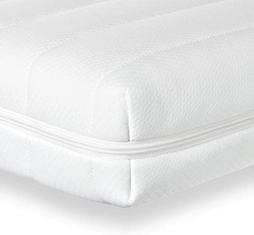 Träumegut24 ergonomische 7-Zonen Matratze | Größe + Höhe wählbar | Härtegrad H2 & H3 | Kaltschaummatratze | Öko-Tex Zertifiziert | Rollmatratze (90 x 200 cm, Höhe 13 cm)