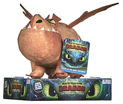 DreamWorks 12438 - Train Your Dragon 3 Fleischklops Plüschtier, 32 cm, Mehrfarbig