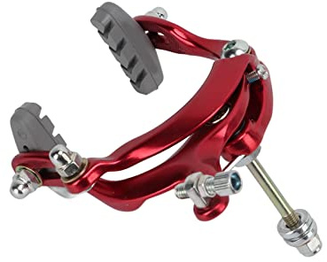 Bicycle Side Pull Brake Caliper, Durable Adjustable Small Screws Rust Resistance Double Fulcrum Design Bicycle Brake Caliper for Bike