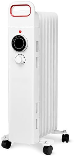 Suinga Radiatore olio 7 elementi 1500 W - Bianco