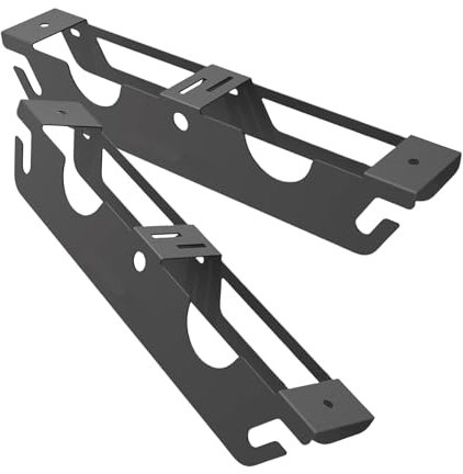 2 x Winkelschleiferhalter, Werkzeug-Wandhalterung für Schleifmaschine, Schraubenschlüssel, Wandhalter, Winkel, Schleifer, Aufbewahrung, Rack-Halterung