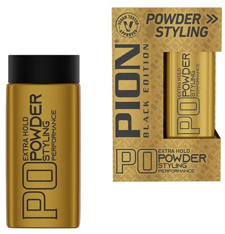 Pion P0 Hair Styling Powder Wax 20gr - Stile a Tenuta Extra, Texturizzante, Ispessente, Volumizzante - Uso Professionale e Da Salone uso Unisex Cera in Polvere Opacizzante Per Capelli